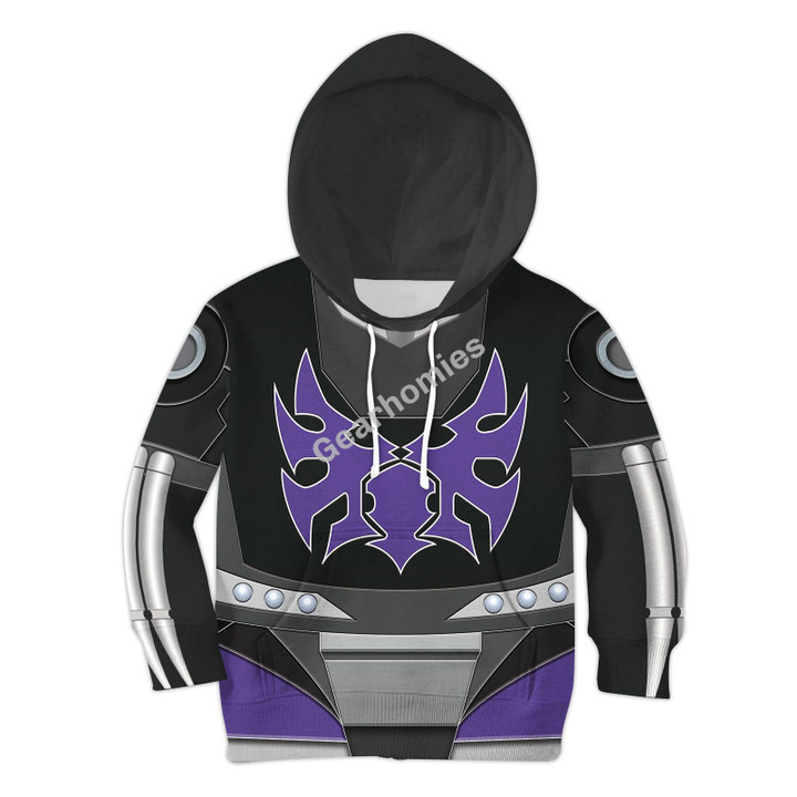 Gearhomies Unisex Kid Hoodie Pullover Sweatshirt Black Hot Rodimus 3D Costumes