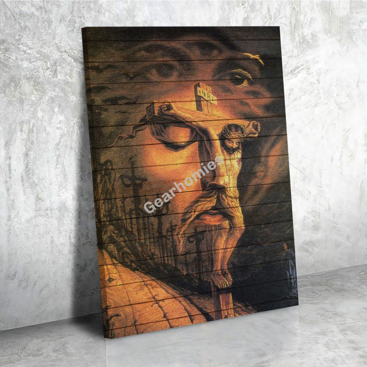 GearHomies Wood Prints Christ Jesus Crucifixion