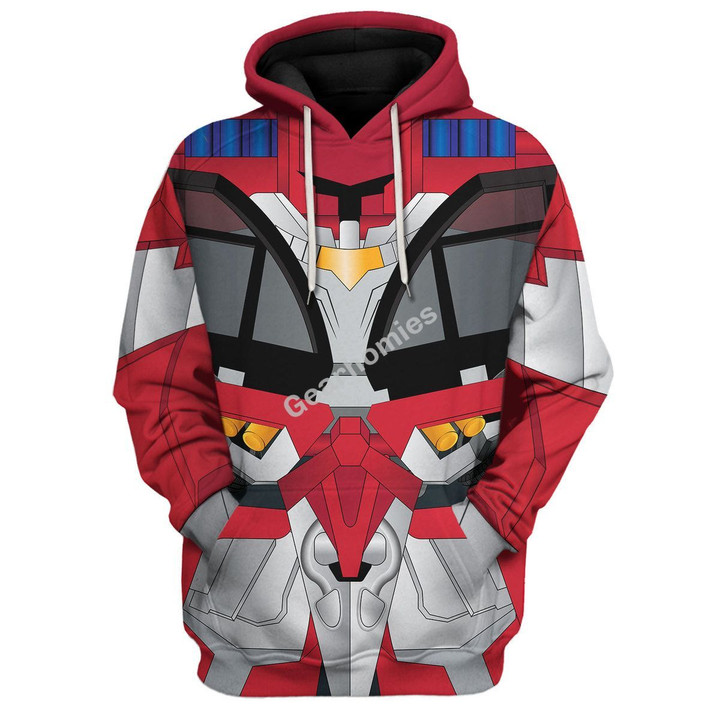 Sentinel Prime Transformers Robot Hoodie T shirt Sweatshirt Tracksuit