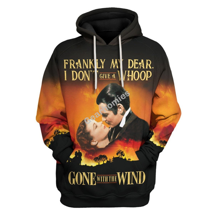 GearHomies Tracksuit Hoodie Pullover Sweatshirt Margaret Mitchell Gone With the Wind 3D Apparel