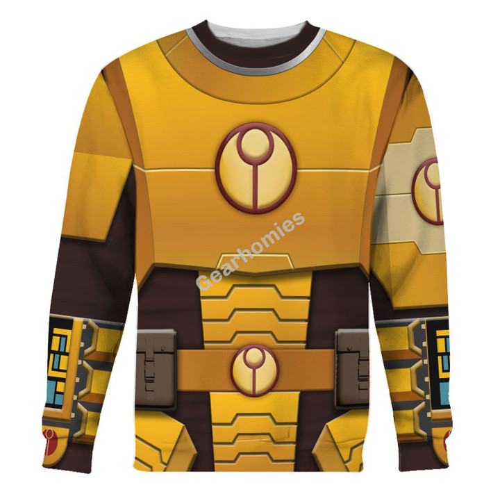 Gearhomies Unisex Sweatshirt Greater Good Deep Strike Veteran Tau Empire 3D Costumes
