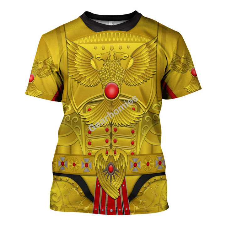 Gearhomies Unisex T-shirt Emperor of Mankind 3D Costumes