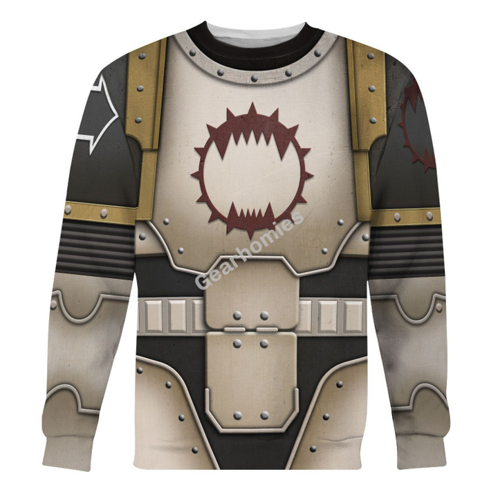 Gearhomies Unisex Sweatshirt Imperial World Eater III Power Armor 3D Costumes