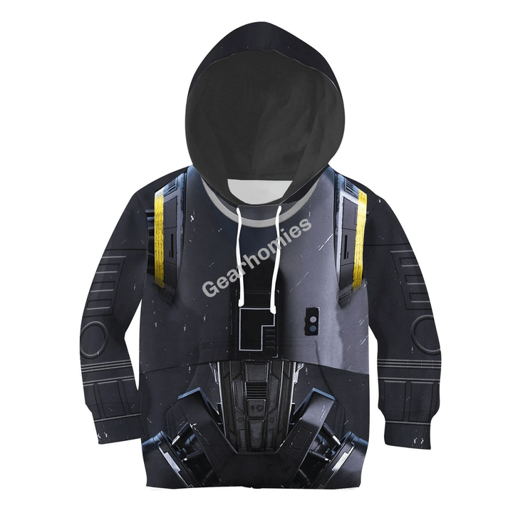 Gearhomies Unisex Kid Tops Pullover Sweatshirt K-2SO 3D Apparel