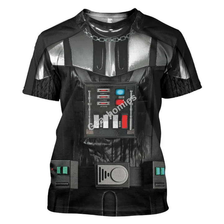 Gearhomies Unisex T-shirt Darth Vader Mandalorian 3D Apparel