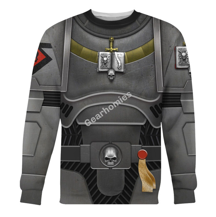 Gearhomies Unisex Sweatshirt Space Marines Grey Knights 3D Costumes