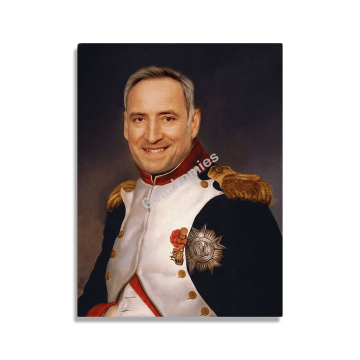 Gearhomies Digital Portrait Personalized Napoleon