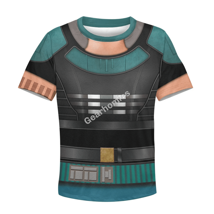 Gearhomies Unisex Kid T-Shirt Cara D 3D Apparel