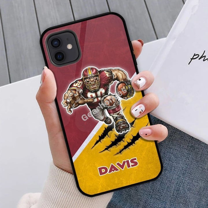 Gearhomies Personalized Phone Case Washington Football With Iphone