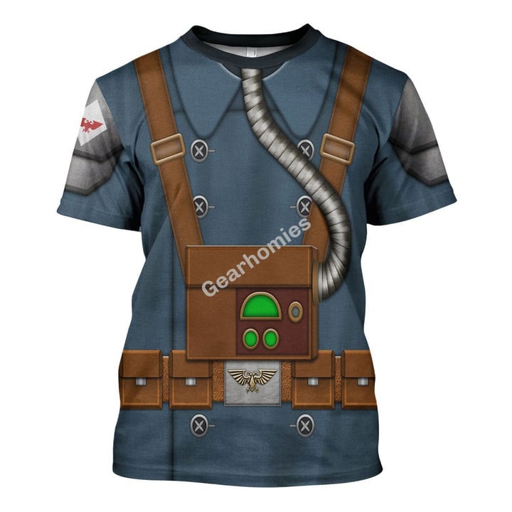 Gearhomies Unisex T-shirt Death Korps 3D Costumes