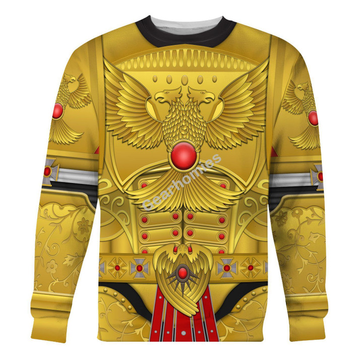 Gearhomies Unisex Sweatshirt Emperor of Mankind 3D Costumes