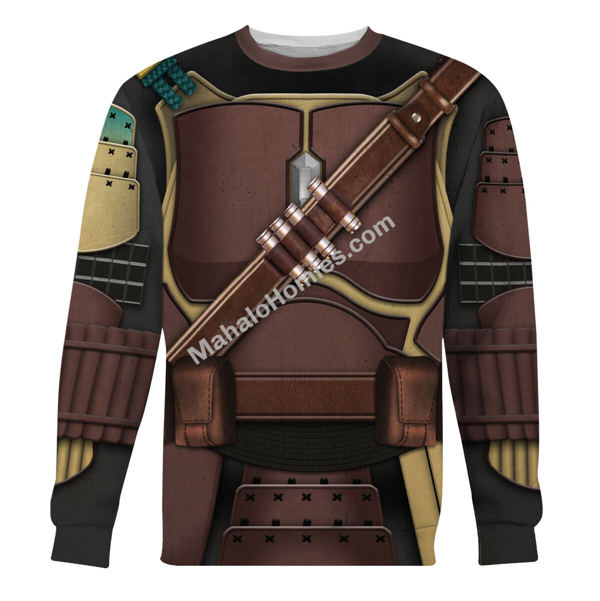 GearHomies Sweatshirt Mandalorian Samurai 3D Costumes