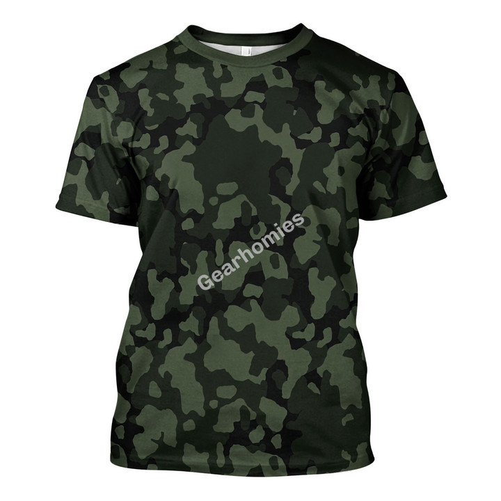 Flecktarn Darkgreen T-shirt