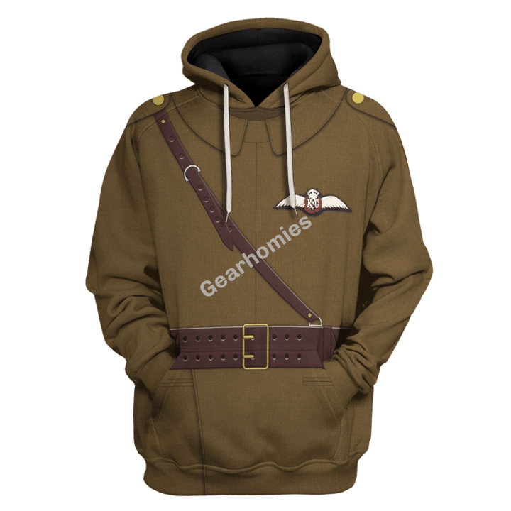 WWI British Royal Flying Corps Historical Hoodies Pullover Sweatshirt Tracksuit