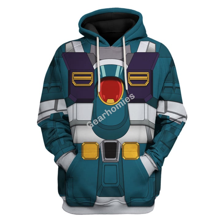 Gundam Leopard After War Gundam X Hoodies Pullover Sweatshirt Tracksuit
