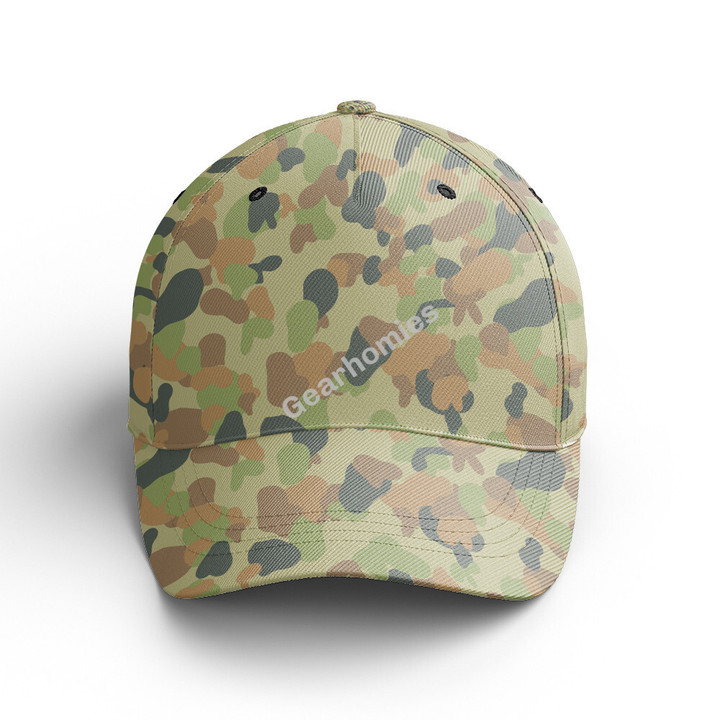 Australian AUSCAM Disruptive Pattern Camouflage Uniform Jelly Bean Camo Or Hearts And Bunnies Classic Cap