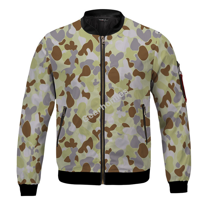 Australian Disruptive Pattern Desert Uniform Bomber Jacket