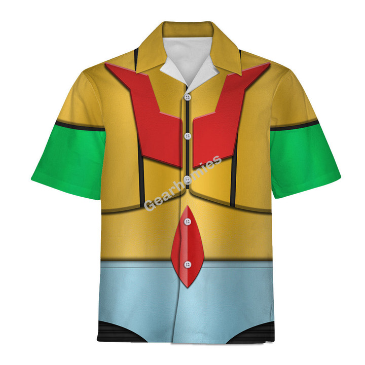 GearHomies Hawaiian Shirt Mazinger Z Mazinger Jeeg 3D Costumes