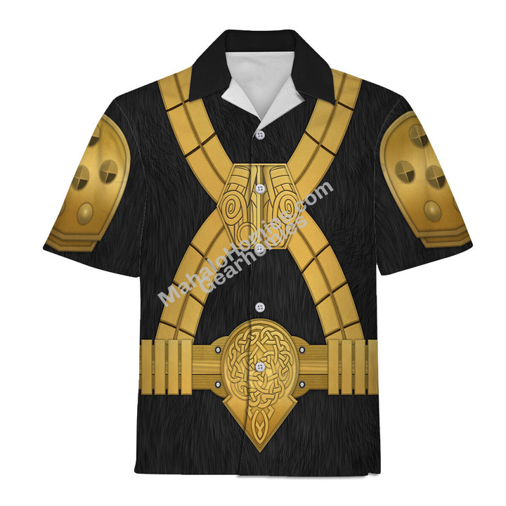 GearHomies Hawaiian Shirt Black Krrsantan 3D Costumes
