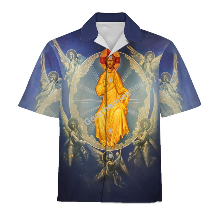 Gearhomies Hawaiian Shirt Jesus Christ 3D Apparel