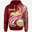 Hawaii Hoodie Seal Polynesian Patterns Plumeria 3D All Over Print Hoodie Sweatshirt