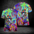 Psychedelic Art Magic Mushroom Trippy Hippie 3D All Over Print Hoodie Sweatshirt