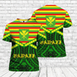 Aloha Hawaii Kanaka Maoli Yellow And Green 3D All Over Print Hoodie Sweatshirt