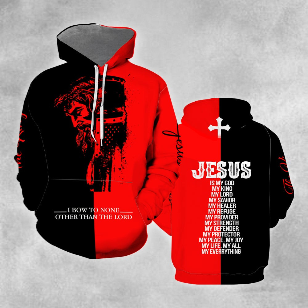 Christian Jesus 3D All Over Print Hoodie Sweatshirt