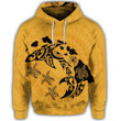 Hawaiian Love Animal 3D All Over Print Hoodie Sweatshirt