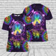 Mandala Dreamcatcher National Awareness Day 3D All Over Print Hoodie Sweatshirt