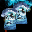 Whale 3D All Over Print Hoodie Sweatshirt