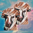 Cow 3D All Over Print Hoodie Sweatshirt