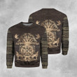 Viking Cloak 3D All Over Print Hoodie Sweatshirt