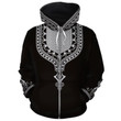 Dashiki Color Black 3D All Over Print Hoodie Sweatshirt