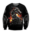 Armor Tattoo And Dungeon Dragon 3D All Over Print Hoodie Sweatshirt