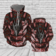 Dragon Armour 3D All Over Print Hoodie Sweatshirt