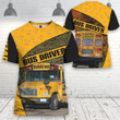 School Bus Driver 3D All Over Print Hoodie Sweatshirt