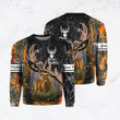 Deer Hunter 3D All Over Print Hoodie Sweatshirt