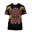 Samurai Custom Name 3D All Over Print Hoodie Sweatshirt