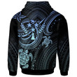 Blue Turtle Custom Name 3D All Over Print Hoodie Sweatshirt