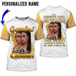 Gemini Girl Custom Name 3D All Over Print Hoodie Sweatshirt