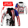 It Was Usa Custom Name 3D All Over Print Hoodie Sweatshirt