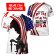 It Was Usa Custom Name 3D All Over Print Hoodie Sweatshirt