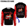 Pisces Girl Custom Name 3D All Over Print Hoodie Sweatshirt