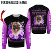 December Girl Custom Name 3D All Over Print Hoodie Sweatshirt