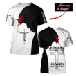 Jesus Custom Name 3D All Over Print Hoodie Sweatshirt