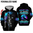 August Girl Custom Name 3D All Over Print Hoodie Sweatshirt