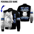 Wolf May Girl Custom Name 3D All Over Print Hoodie Sweatshirt