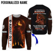August Guy Custom Name 3D All Over Print Hoodie Sweatshirt