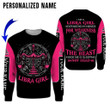 Libra Girl Custom Name 3D All Over Print Hoodie Sweatshirt